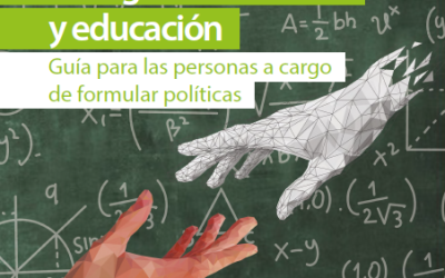 Inteligencia artificial y educación: guía para las personas a cargo de formular políticas