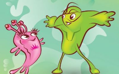 ¡Los supermicrobios!